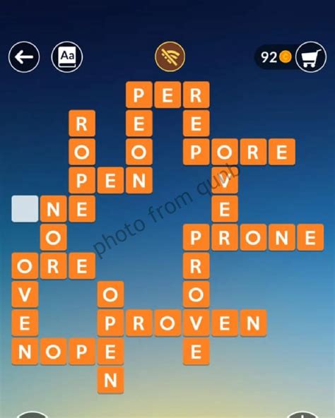 level 207 wordscapes